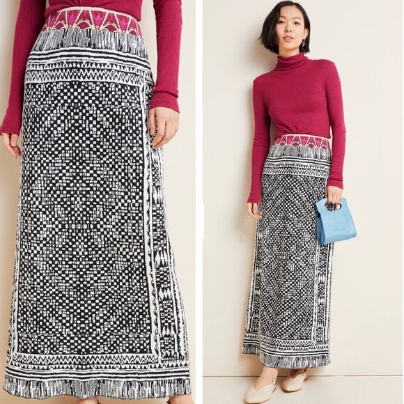 Anthropologie Cecilia Prado Bilbao Maxi Skirt NWT